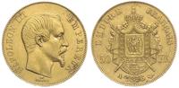 50 franków 1856/A, Paryż, złoto 16.09 g, Gadoury
