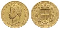 20 lirów 1839, Turyn, złoto 6.42 g, Fr. 1142