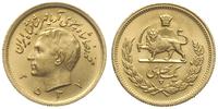 1 pahlavi 2536 MS (AD 1977), złoto 8.16 g, Fr. 1