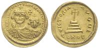 solidus 613-616, Konstantynopol, Aw: Dwa popiers