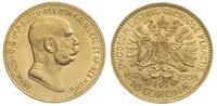 10 koron 1908, Wiedeń, wybite na 60-lecie panowa