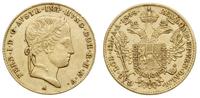 dukat 1848/A, Wiedeń, złoto 3.44 g, Fr. 481, Her