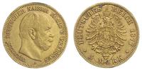 5 marek 1877 / A, Berlin, złoto 1.96 g, minimaln