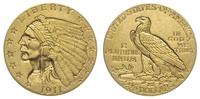 2 1/2 dolara 1911, Filadelfia, Głowa Indianina, 