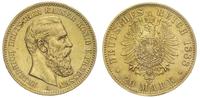 20 marek 1888 / A, Berlin, złoto 7.94 g, J. 248