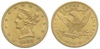 10 dolarów 1901/O, Nowy Orlean, złoto 16.71 g, r