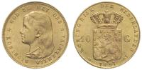 10 guldenów 1897, złoto 6.71 g