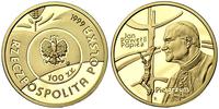 100 złotych 1999, Jan Paweł II - Pielgrzym, złot