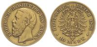 10 marek 1875/G, Karlsruhe, złoto 3.89 g