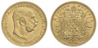 10 koron 1910, Wiedeń, złoto 3.38 g
