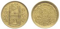 1/2 ashrafi 1924, złoto '910', 5.57 g, Fr. 1166