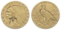 2 1/2 dolara 1914 / D, Denver, złoto 4.16 g
