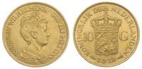 10 guldenów 1912, Utrecht, złoto 6.70 g