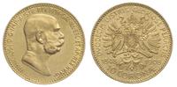 10 koron 1908, wybite na 60-lecie panowania, zło