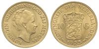 10 guldenów 1925, Utrecht, złoto 6.71 g