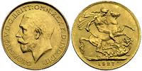 1 funt 1927, Pretoria, złoto 7.98 g