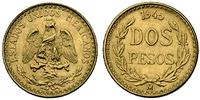 2 peso 1945, złoto 1.64 g