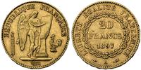 20 franków 1897, złoto 6.44 g