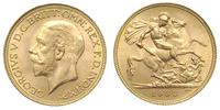 1 funt 1932/SA, Pretoria, złoto 7.99 g, pięknie 