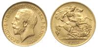 1/2 funta 1912, Londyn, złoto 3.99 g, Fr. 405