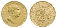 10 koron 1908, wybite na 60-lecie panowania, zło