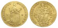 2 dukaty 1765/KB, Kremnica, złoto 6.93 g, Herine