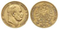 10 marek 1873/B, Hannover, złoto 3.94 g, J. 242