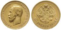 10 rubli  1903/AP, Petersburg, złoto 8.58 g, Kaz