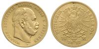 10 marek 1872/A, Berlin, złoto 3.90 g, Jaeger 24