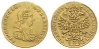2 dukaty 1777/H.G., Karlsburg, złoto 6.92 g, śla