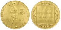 dukat 1937, złoto 3.50 g, piękny, Fr. 352