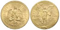 50 peso 1947, złoto 41.58 g, pięknie zachowane