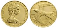 100 dolarów 1975, złoto '900' 7.30 g, KM.7, Fr.1