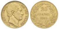 20 franków 1865, 25. rocznica panowania, złoto 6