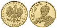 100 złotych 1998, Warszawa, Zygmunt III, złoto 8
