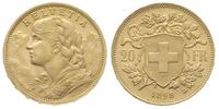 20 franków 1898/B, Berno, złoto 6.44 g