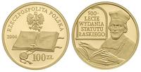 100 złotych 2006, Warszawa, 500-lecie wydania st