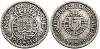 20 escudo 1952, srebro 10 g.