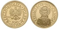 200 złotych 2000, 1000-lecie Wrocławia, moneta w