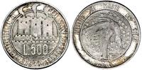 500 lirów 1977, srebro 10.97 g