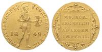 dukat 1849, typ niderlandzki, złoto 3.48 g, Bitk