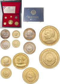zestaw złotych monet 1968, wybite na 25. rocznic