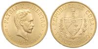 20 peso 1915, Filadelfia, złoto 33.42 g, pięknie