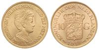 10 guldenów 1912, Utrecht, złoto 6.73 g