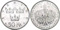 50 koron 1975, reforma konstytucji, srebro 26.81