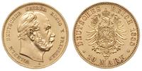 10 marek 1888/A, Berlin, złoto 3.97 g, Jaeger 24
