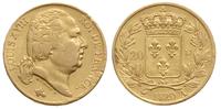 20 franków 1820 / A, Paryż, złoto 6.39 g