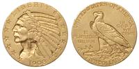 5 dolarów 1908, Filadelfia, Głowa Indianina, zło