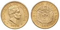 5 peso 1928, złoto 7.98 g, Fr. 115