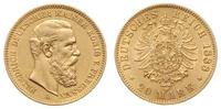 20 marek 1888/A, Berlin, złoto 7.95 g, Jaeger 24